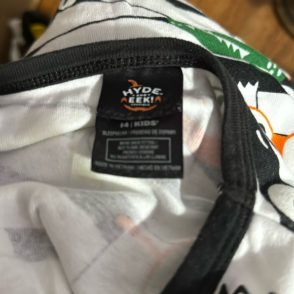 Hyde & Eek Glow in the Dark Mummy Pajamas - Size 14 - Picture 3 of 8